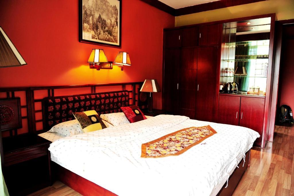 מלון יאנג שואו Dragon River Retreat חדר תמונה