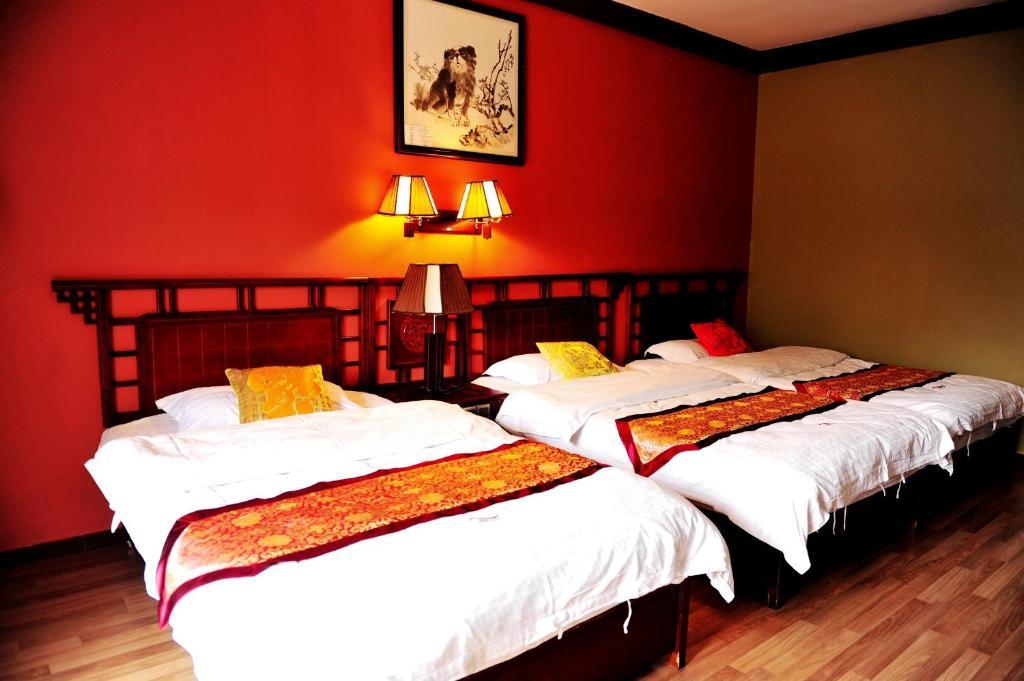 מלון יאנג שואו Dragon River Retreat חדר תמונה